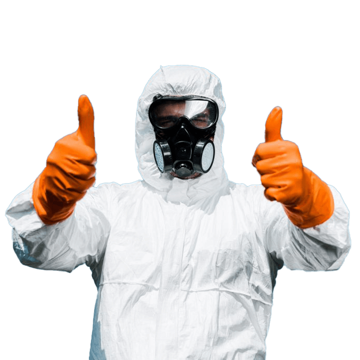 Mold Specialist NYC giving thumbs up